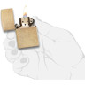 Зажигалка ZIPPO CLASSIC GOLD DUST 207G